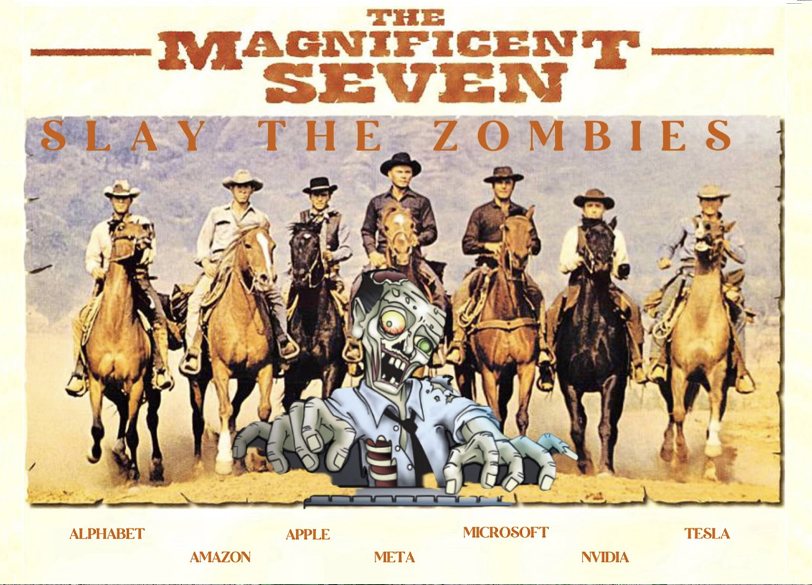 The Magnificent Seven slay the zombies