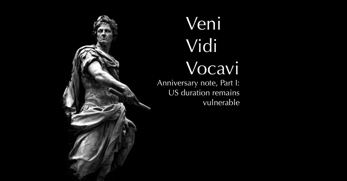 Veni, vidi, vocavi, Part I